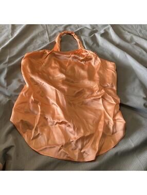cinq a sept one shoulder strap blouse top peach nectar small $325 Karis